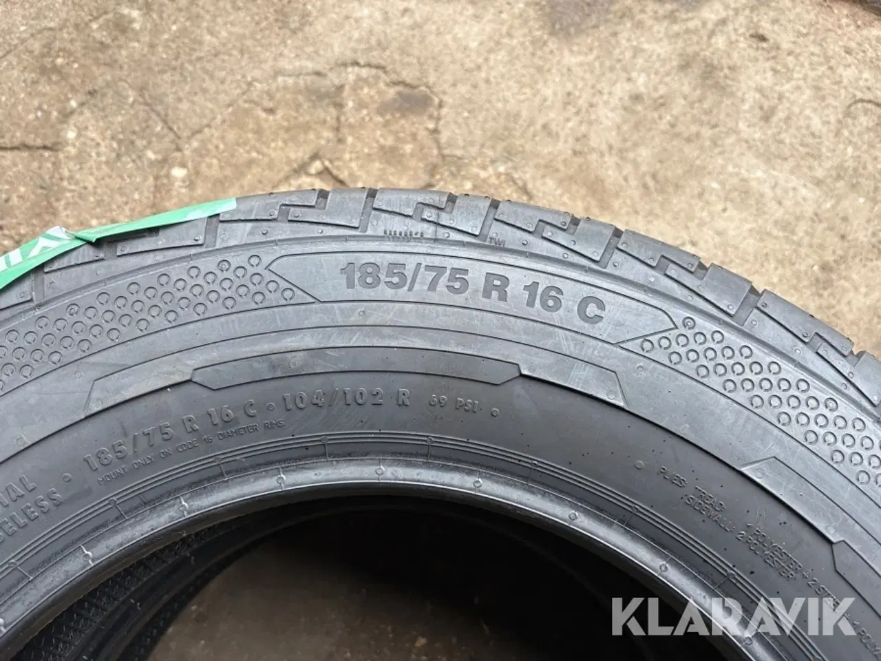 Billede 7 - Dæk Continental ContiVanContact 100 - 2 stk