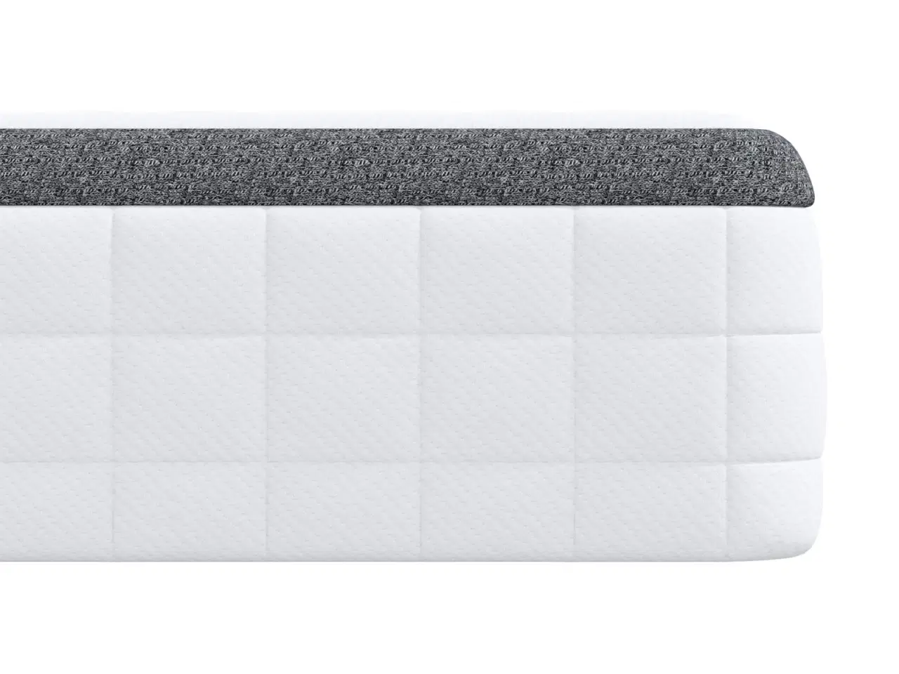 Billede 6 - Madras 2 stk Hvid og Grå 60 x 200 cm Bonell Fjedre