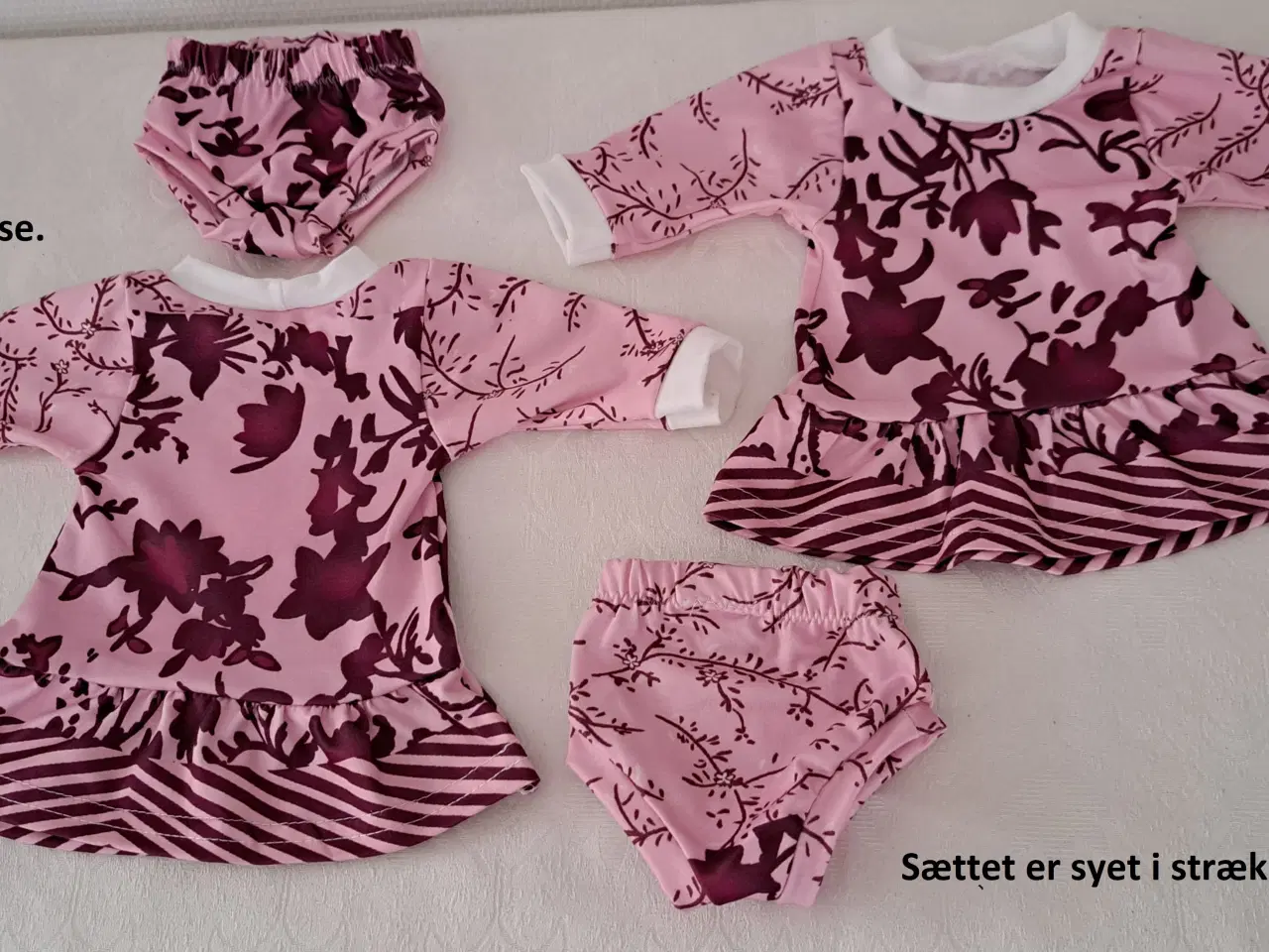 Billede 6 - Babyborn, kjole og trusse, sparkedragt, joggingsæt