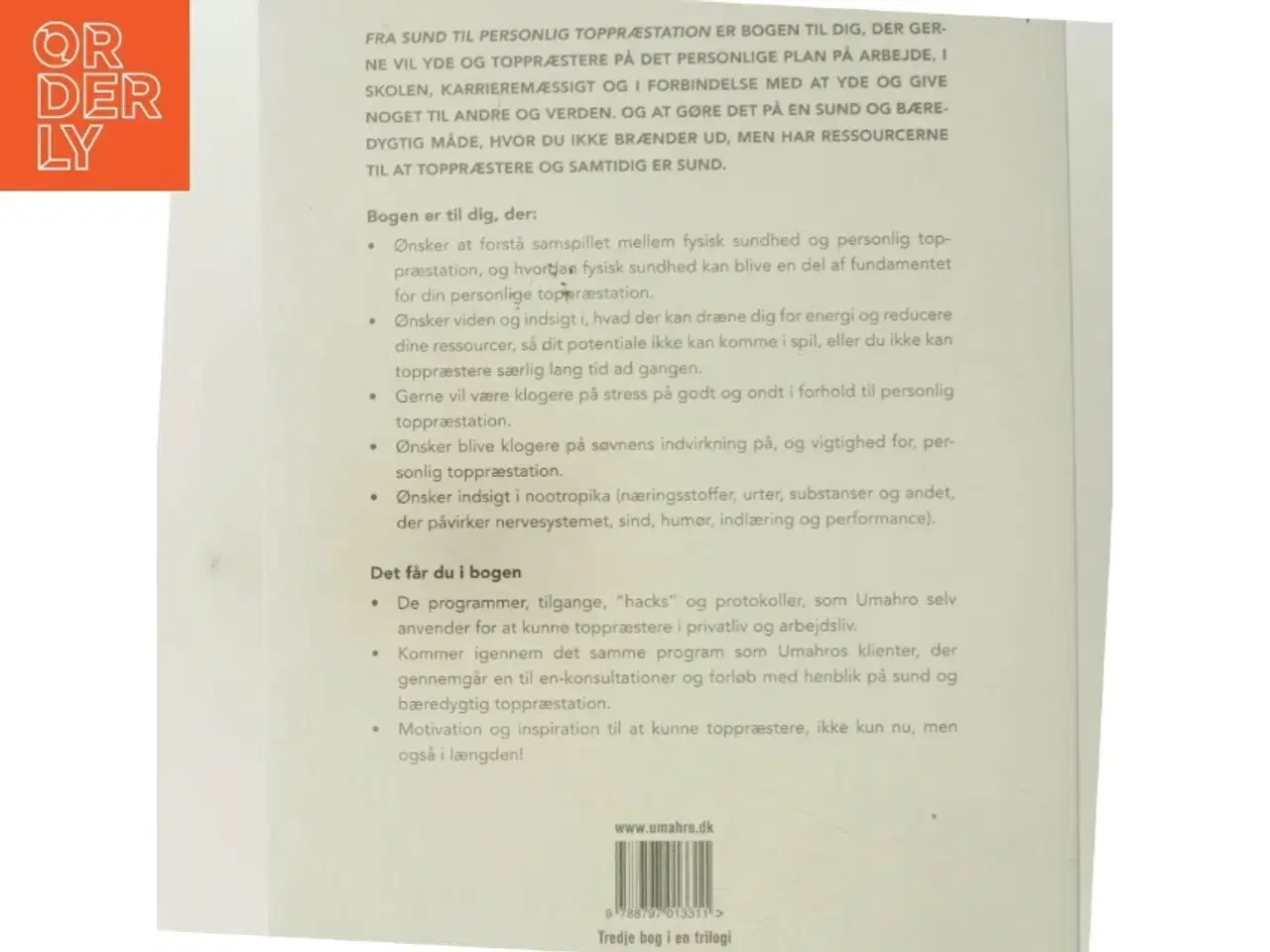 Billede 3 - Fra usund til sund : din guide til at blive sund eller endnu sundere med kost, motion, bevægelse, søvnoptimering, afstressning og livsstils&