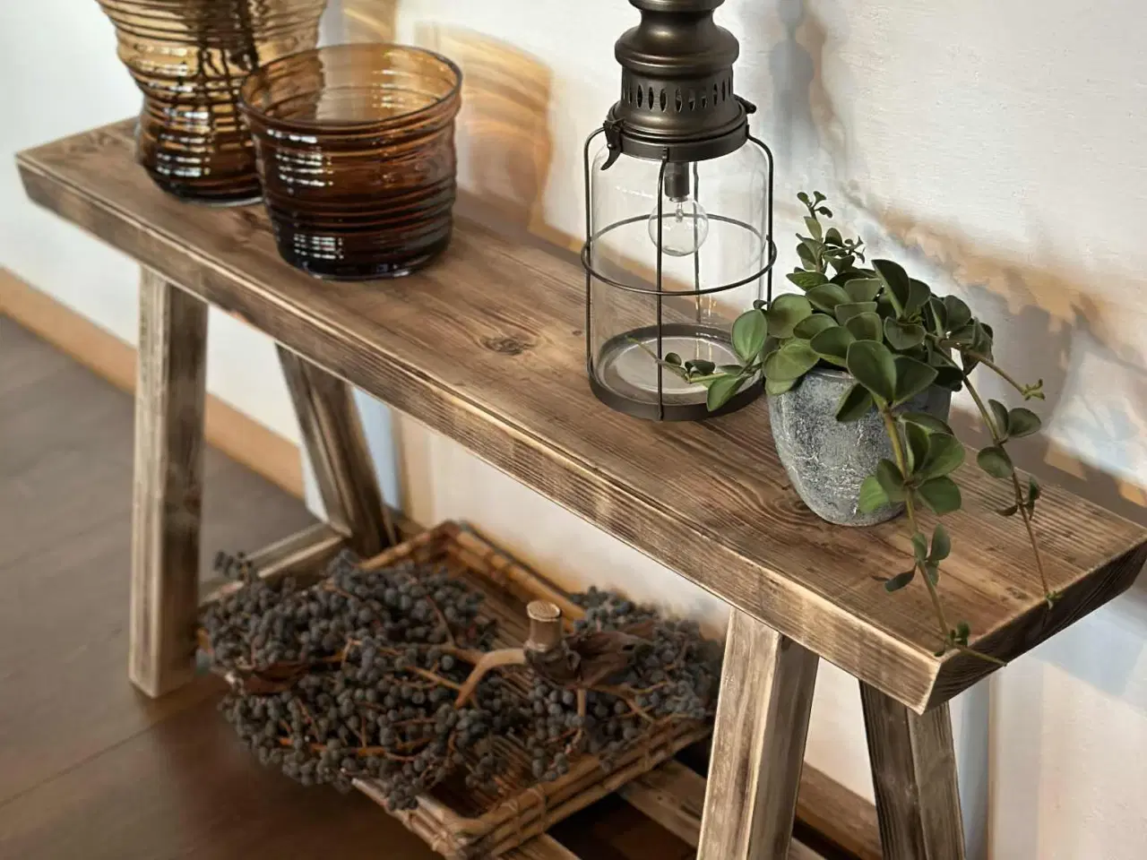Billede 2 - Rustik Bænk/Konsolbord