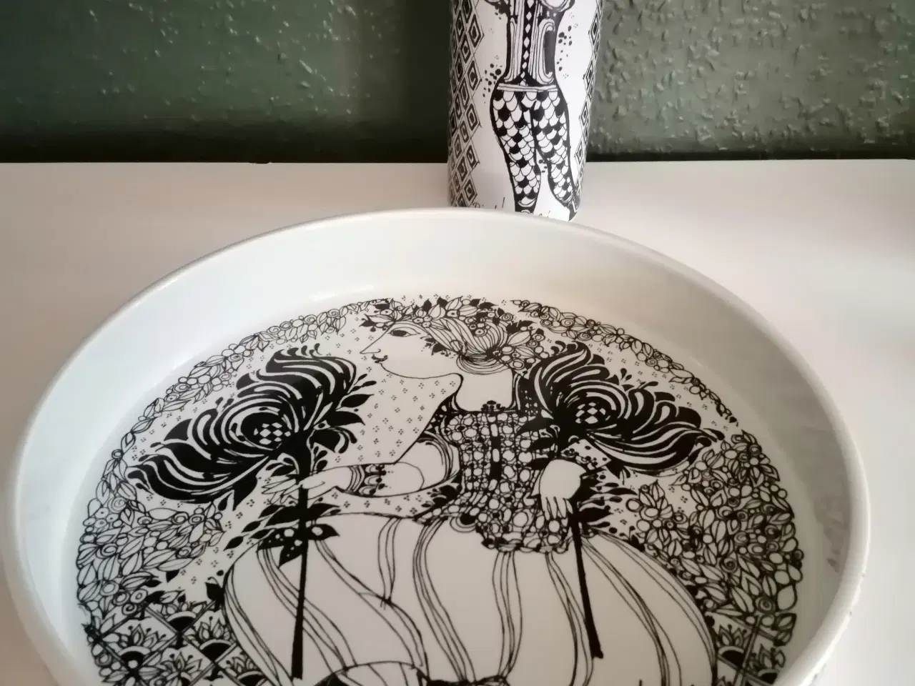 Billede 1 - Bjørn Wiinblad Vase /Fad