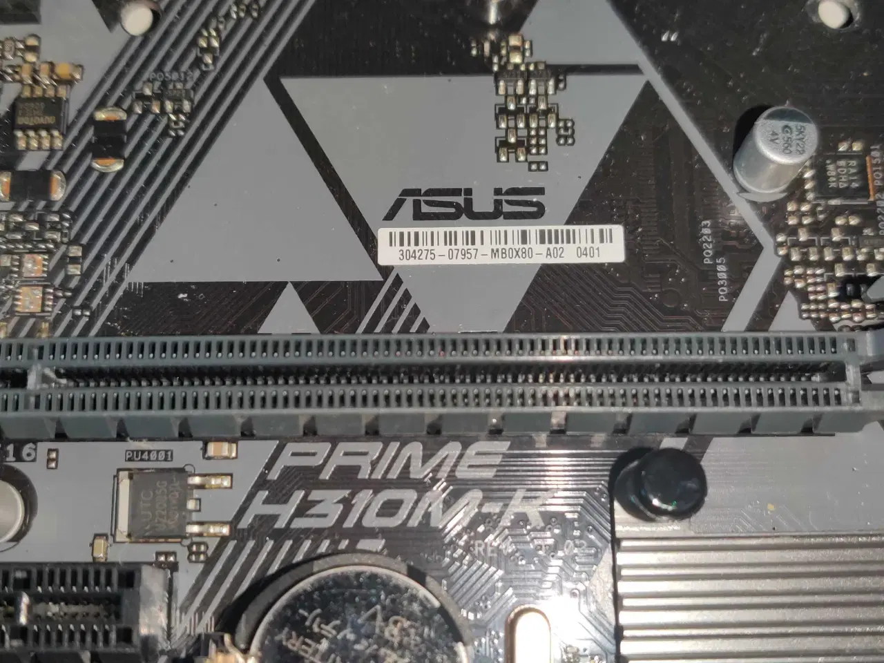 Billede 2 - Intel i7-9700K + Asus Prime H310M-K (bundkort + CP