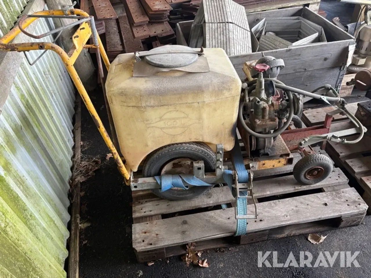 Billede 5 - Benzindrevet Marksprøjte 100 Liter 1 styk