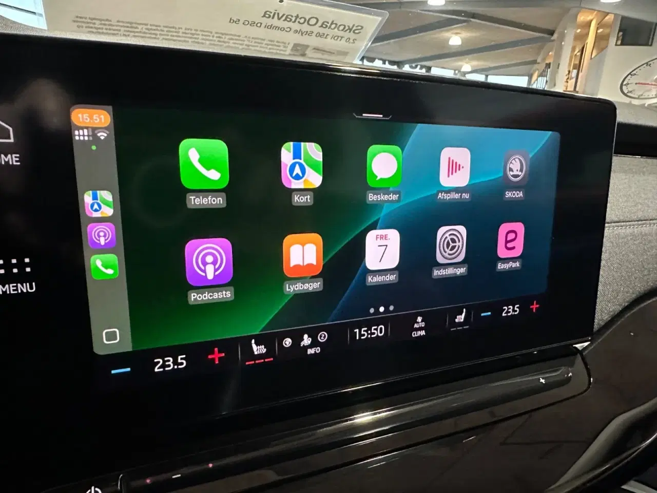 Billede 10 - Skoda Octavia 2,0 TDi 150 Style Combi DSG