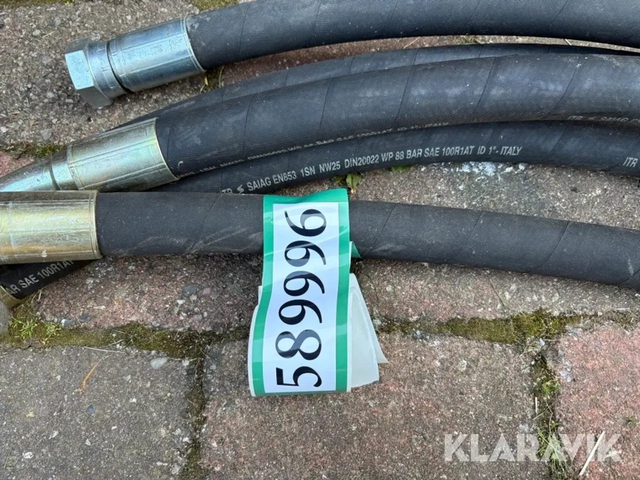 Billede 10 - Hydraulik slanger 5 stk