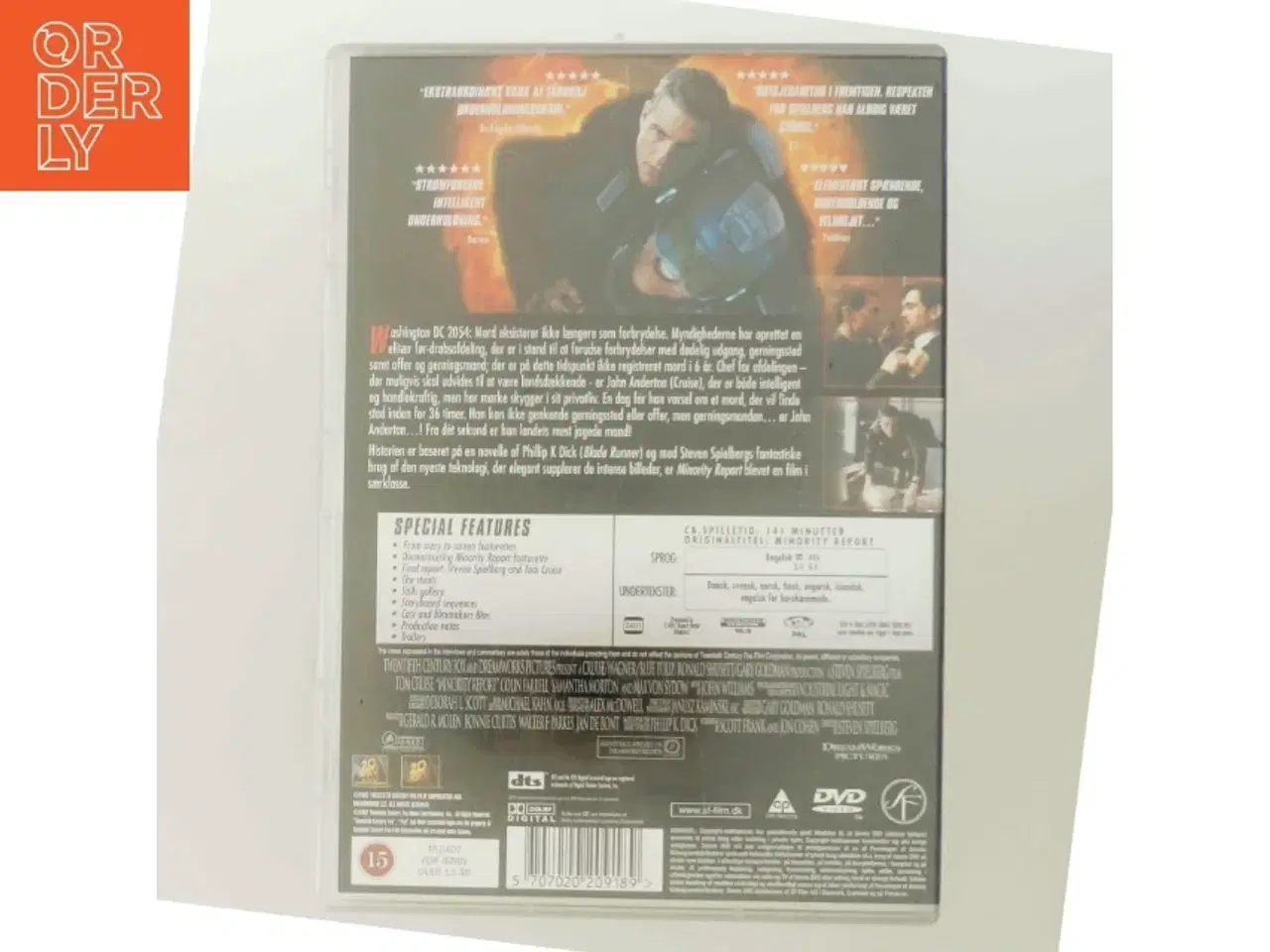 Billede 3 - Minority Report med Tom Cruise (DVD)