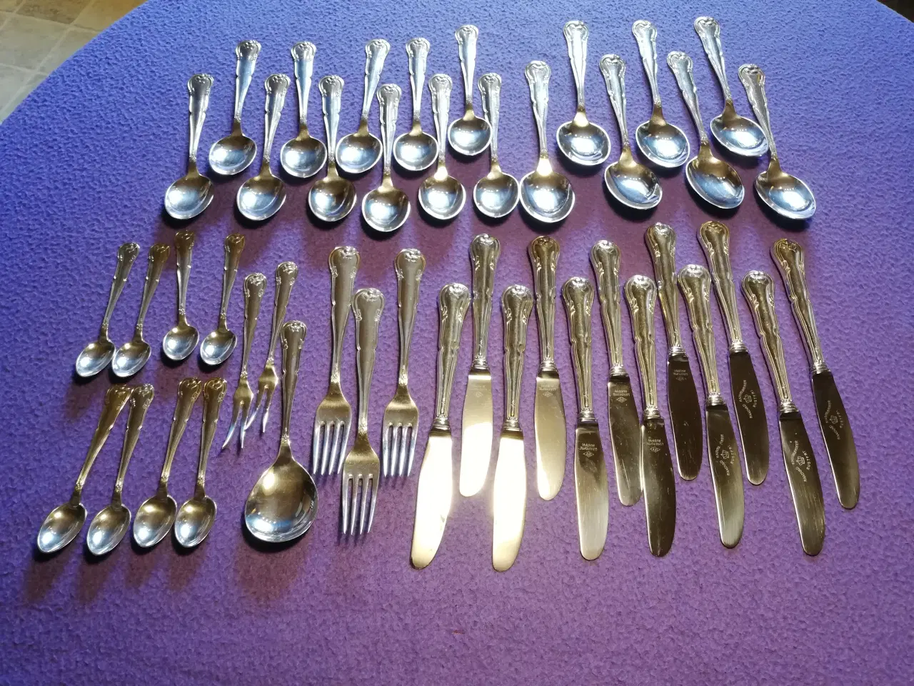 Billede 3 - Liselund sølvplet skeer og gafler
