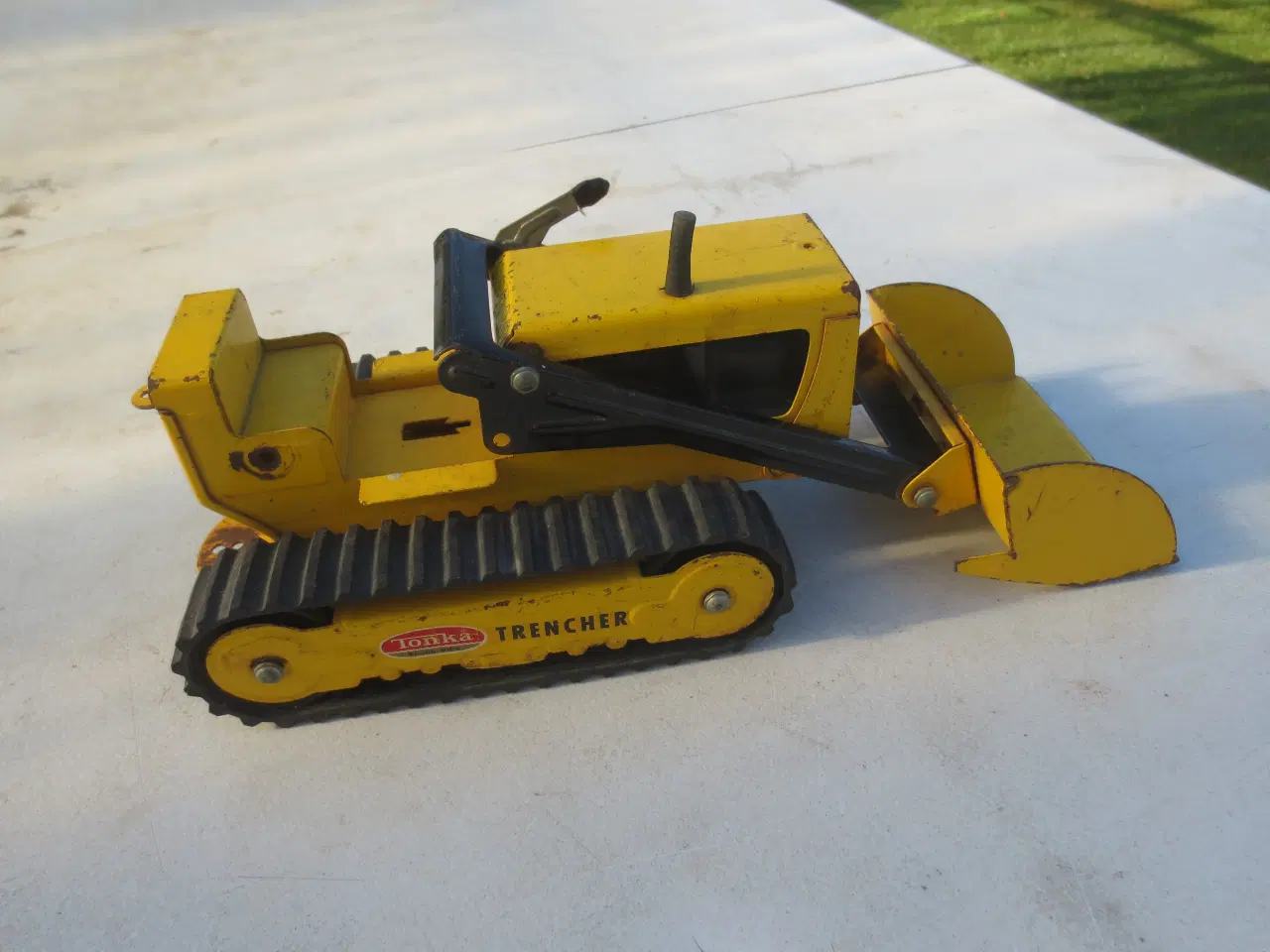Billede 3 - 1 stk Retro  Model Dozer Tonka Trencher 