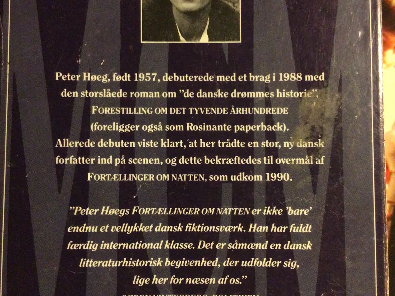 Billede 2 - Peter Høeg : Fortællinger om natten