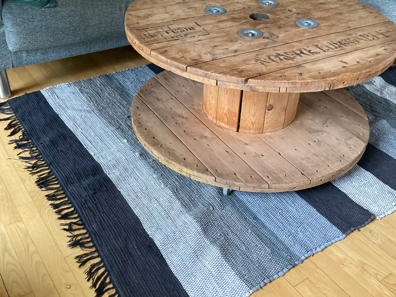 Billede 1 - Kludetæppe 140x190 cm