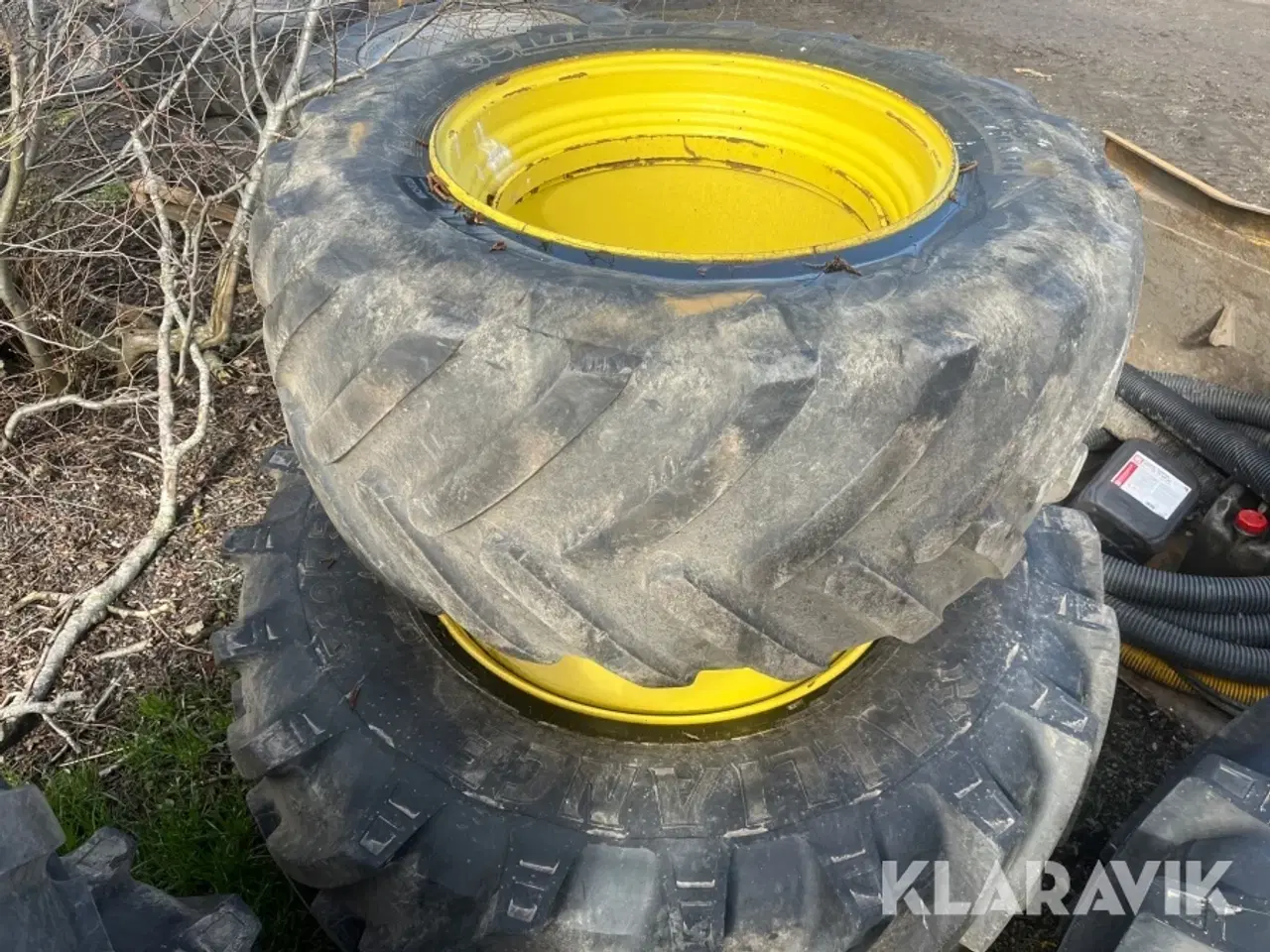 Billede 4 - Tvillinghjul John Deere 1 sæt - 4styk