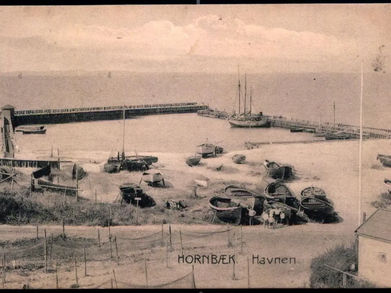 Billede 1 - Hornbæk Havnen - Hornbæksangen - Stender 6314