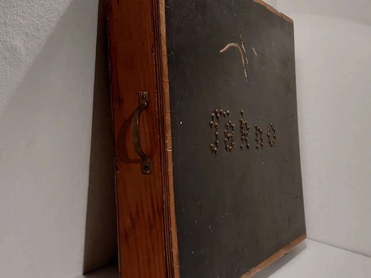 Billede 2 - Tekno:Stor original kasse fra 1950´erne u. indhold