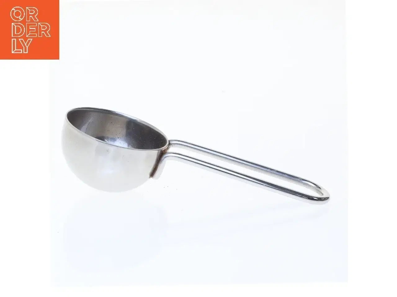 Billede 2 - Måleske i rustfrit stål (str. Ø 3,5 cm længde 9,5 cm)