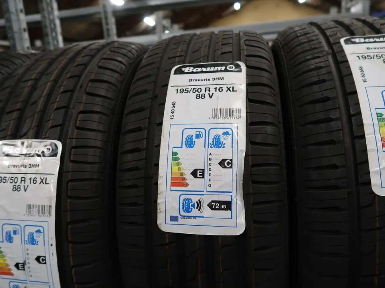 Billede 2 - 4 stk. dæk BARUM 195/50R16XL 88V