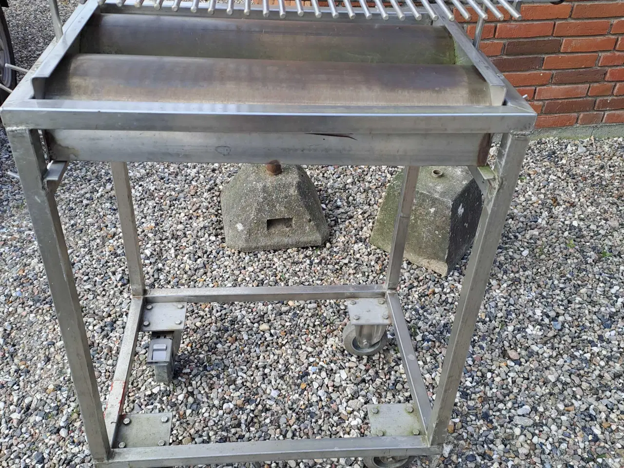 Billede 2 - Grill i rustfri stål. 