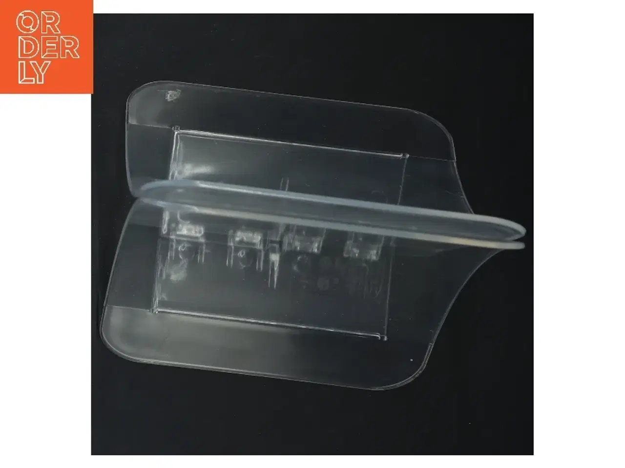 Billede 3 - Gennemsigtig servietholder (str. 19x14 cm)