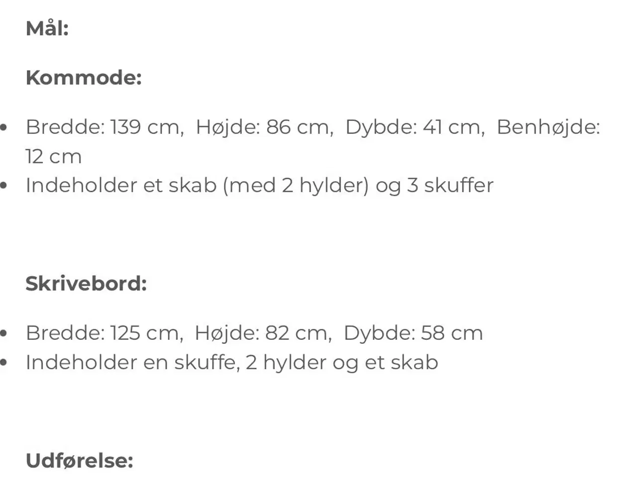 Billede 6 - Skrivebord + kommode