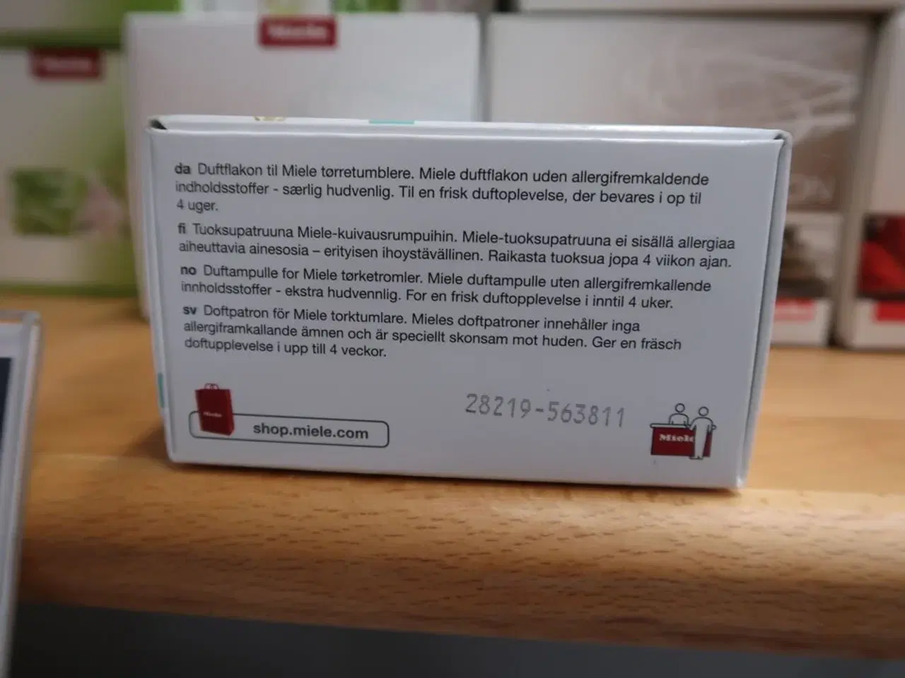 Billede 3 - 6 pakker duftlakoner MIELE WhiteFlower Sensitive
