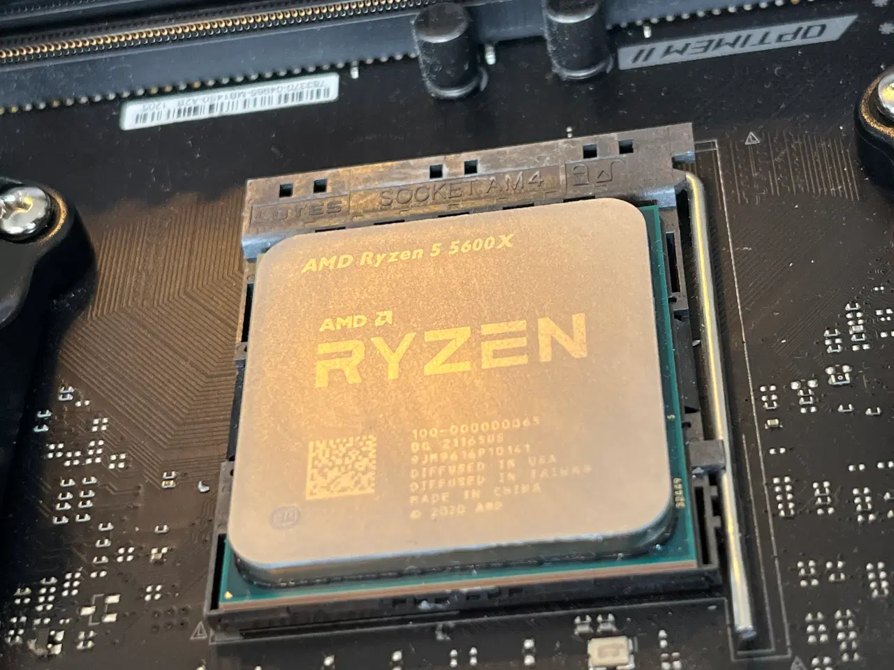 Billede 2 - Ryzen 5 5600X + bundkort + 16gb ram