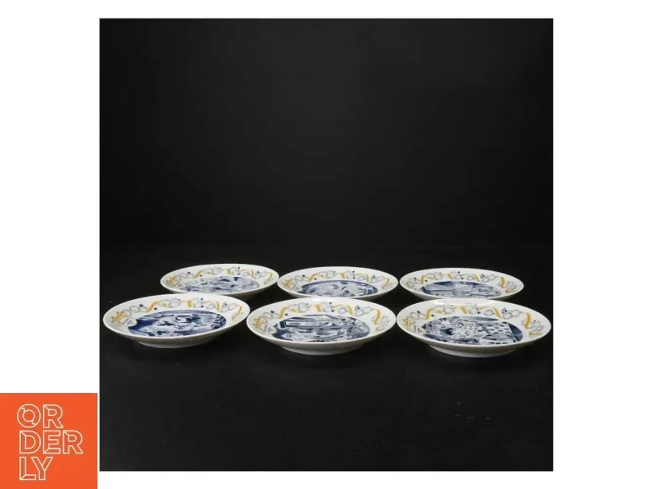 Billede 2 - H.C. Andersen eventyrtallerkener fra Lise Porcelain (str. Ø 13,5 cm)