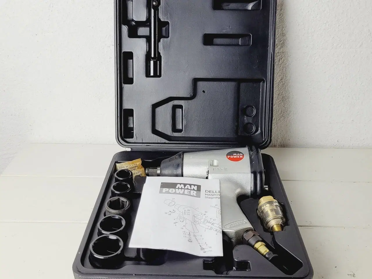 Billede 3 - Man Power 1/2" slagnøgle / Luftnøgle – Næsten ny!