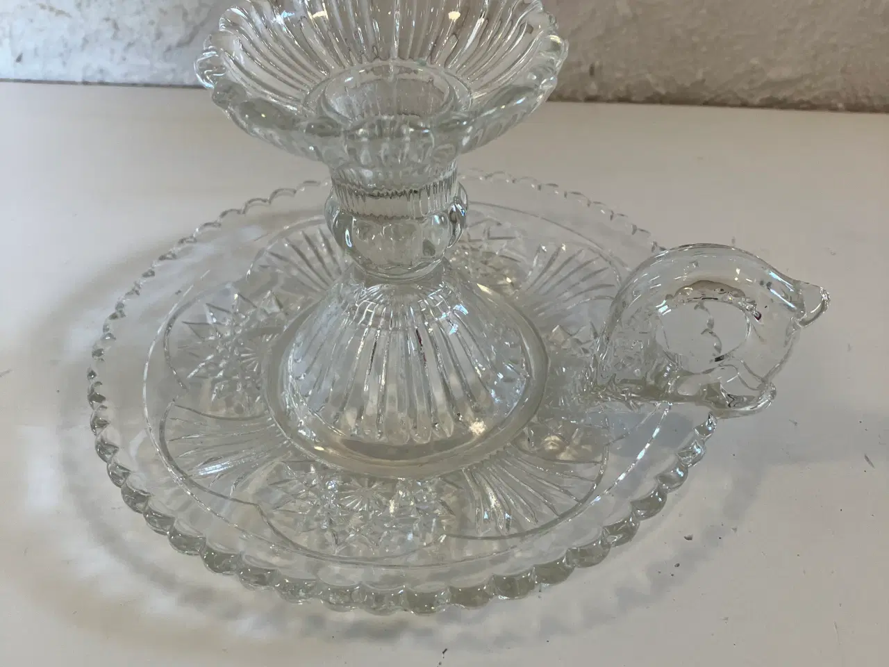 Billede 2 - Kammerstage i presset glas