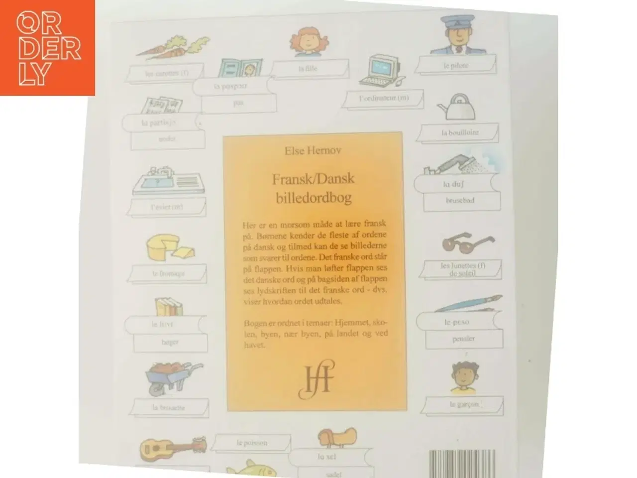 Billede 3 - Fransk/dansk billedordbog af Else Hernov (Bog)