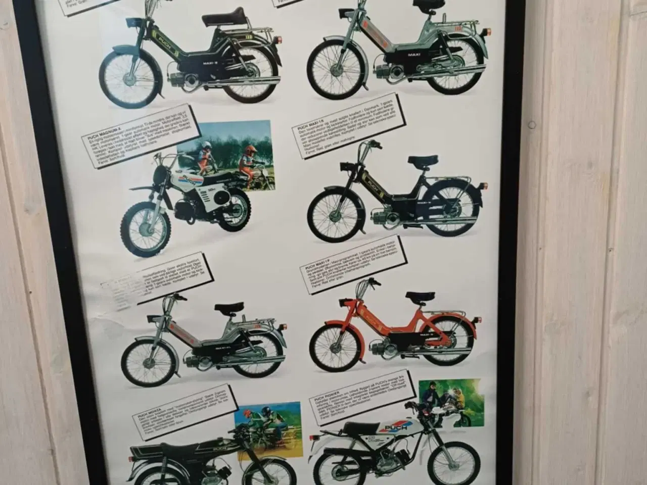 Billede 2 - 2 billed rammer med forskællige puch mærker