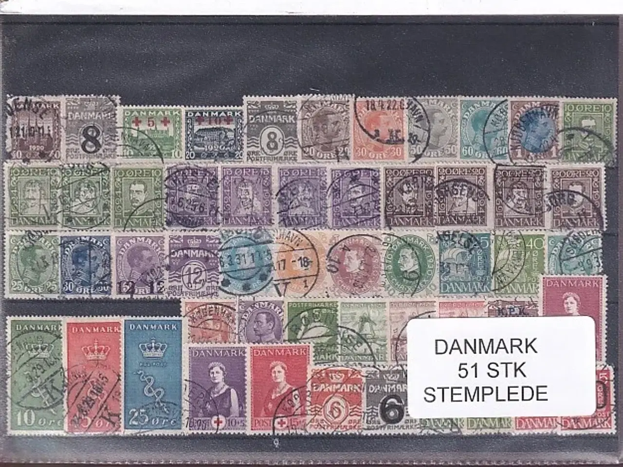 Billede 1 - Danmark Samling - 51 Stk. Stemplede