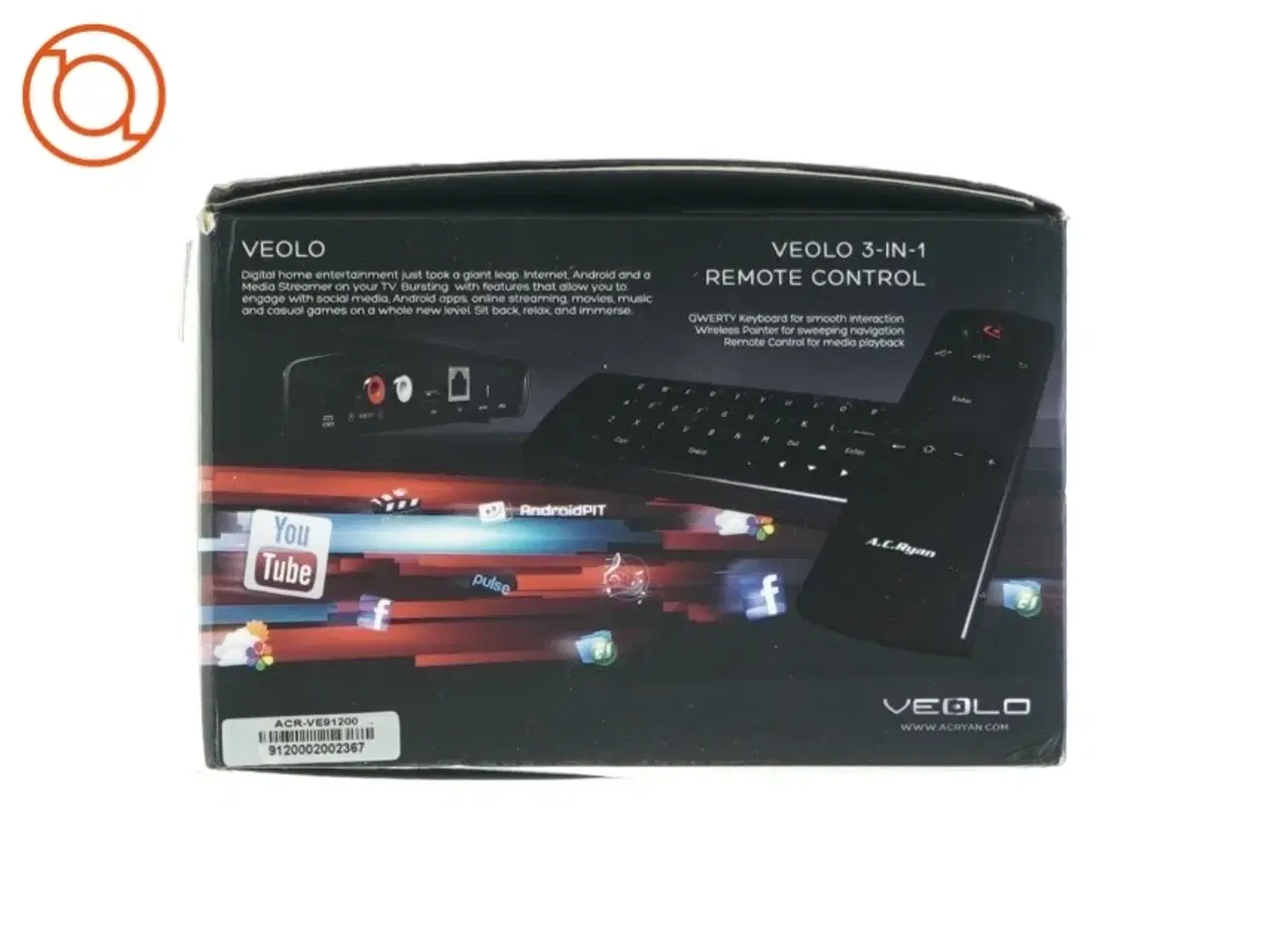 Billede 4 - Veolo 3-i-1 remote control smart android hub fra Veolo (str. 16 x 18 cm)