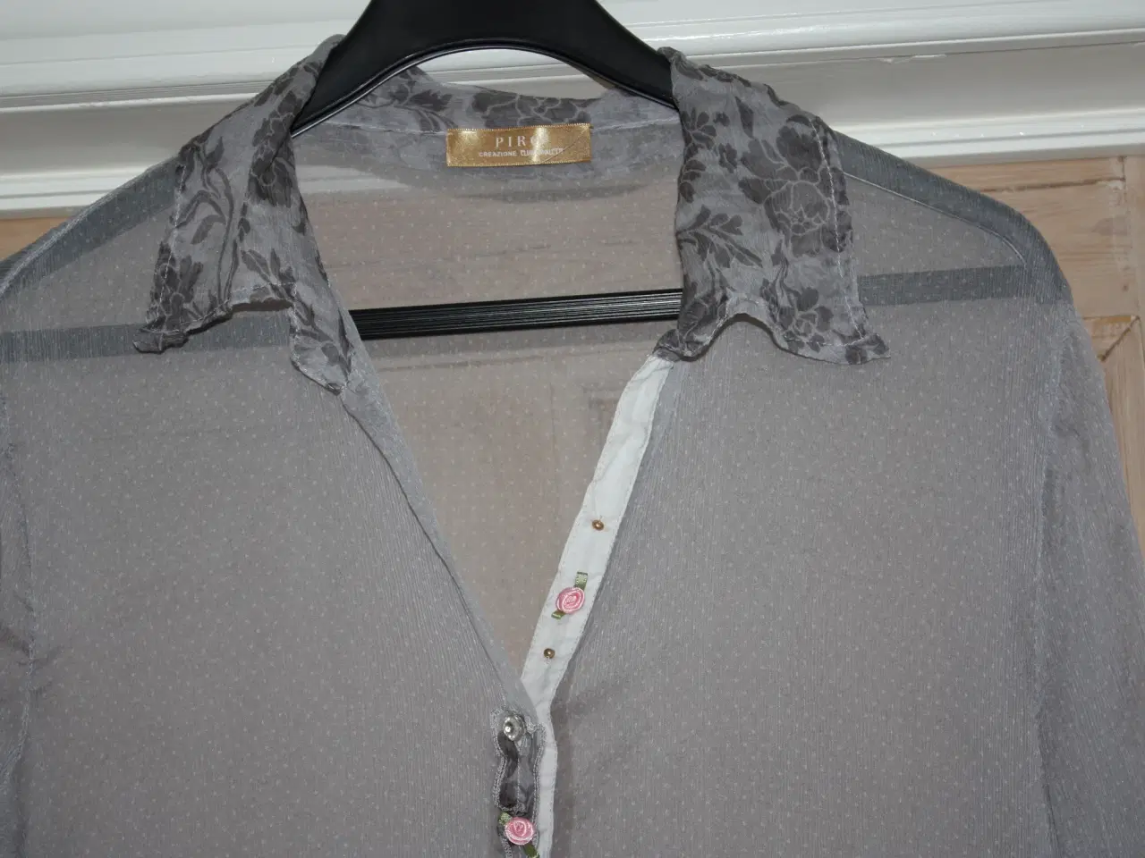 Billede 3 - Silke bluse PIRO Elisa Cavaletti  Str. M - L 