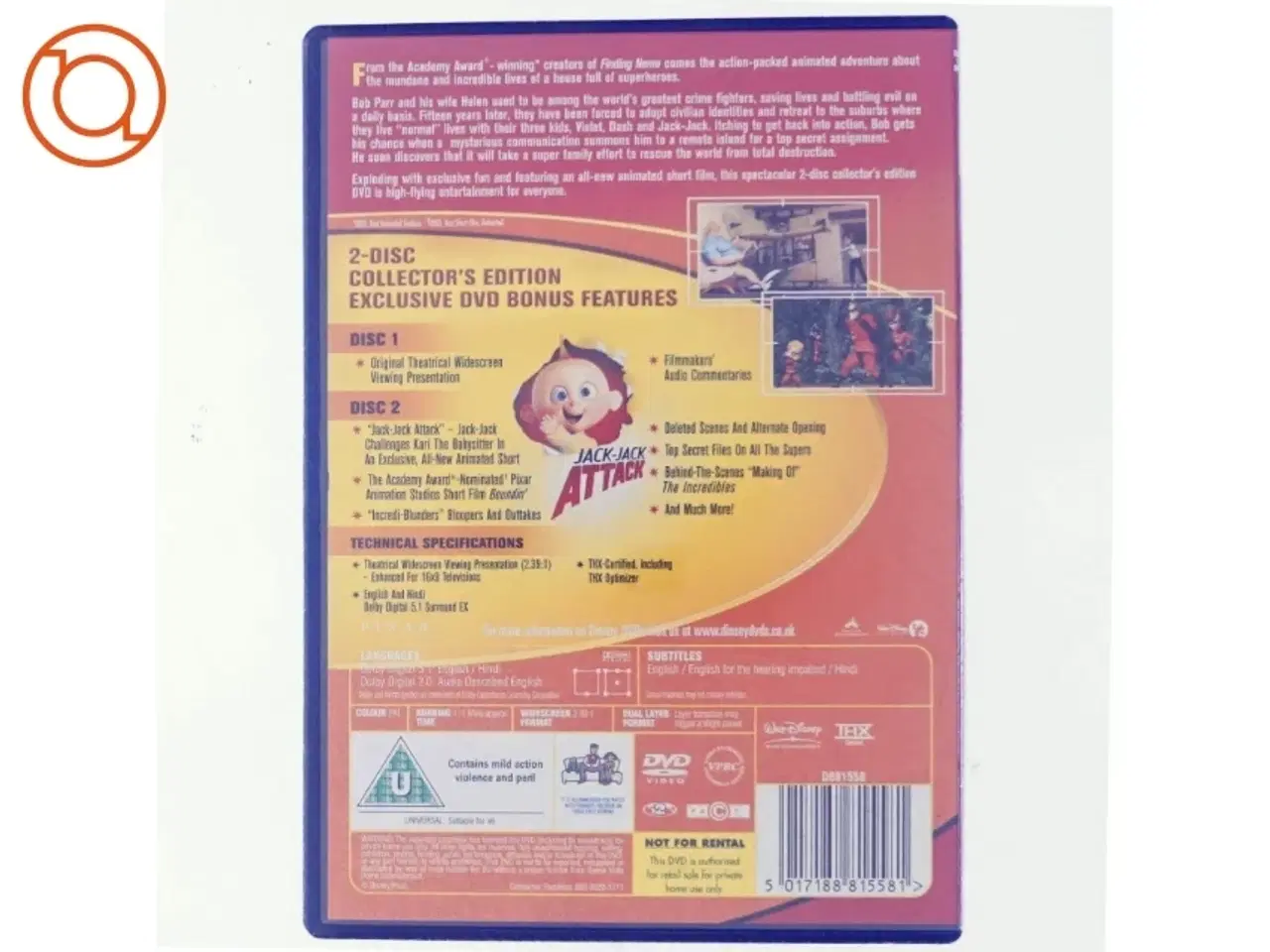 Billede 3 - The Incredibles (Collectors Edition)