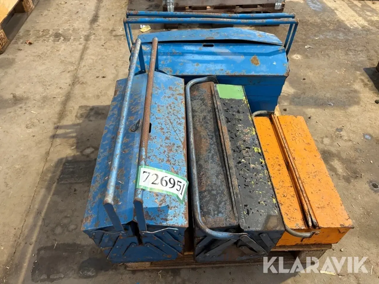 Billede 2 - Værktøjskasser - uden indhold - 4 styks