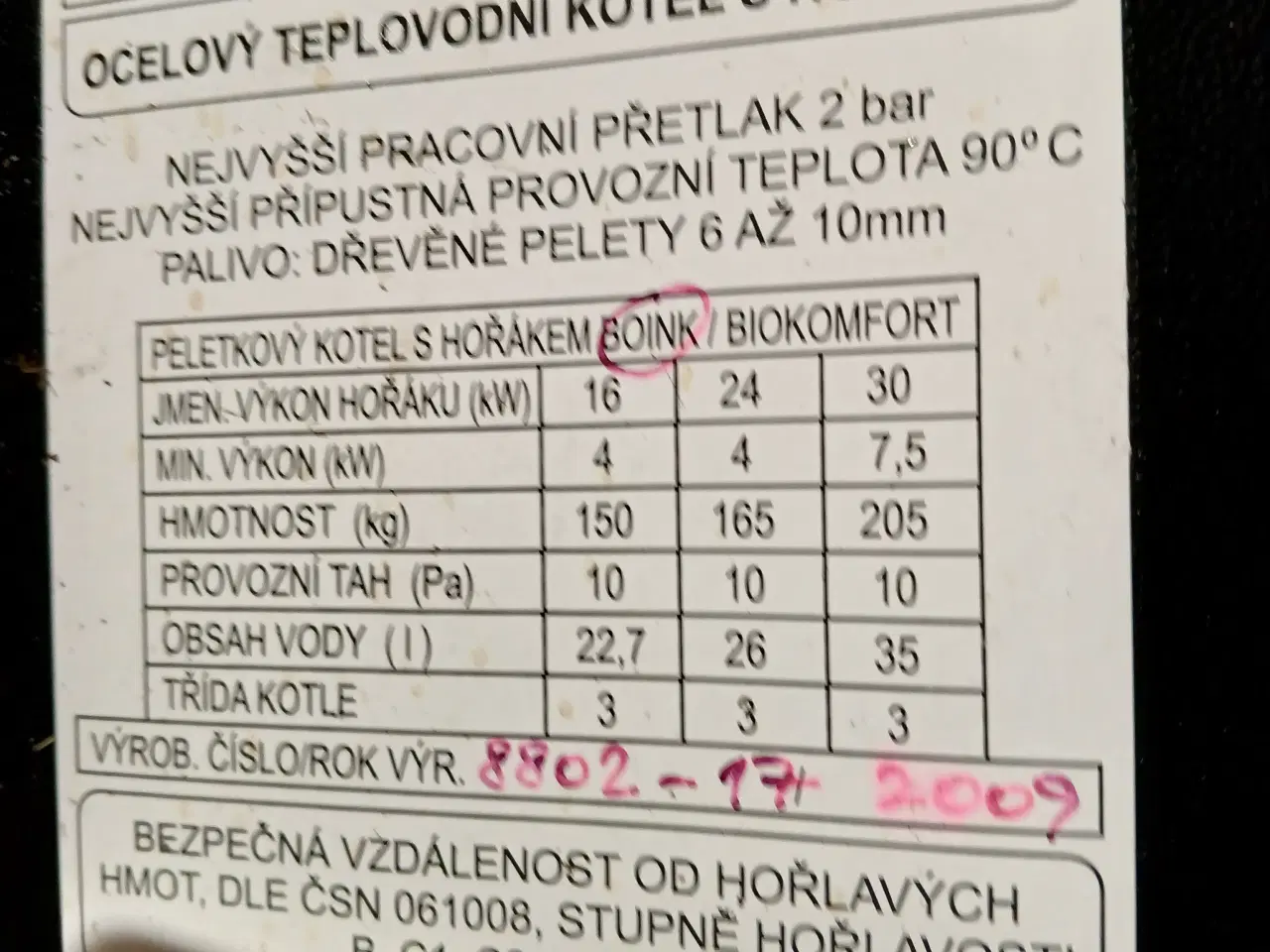 Billede 3 - 24 KW Scotte pillefyr med magasin.