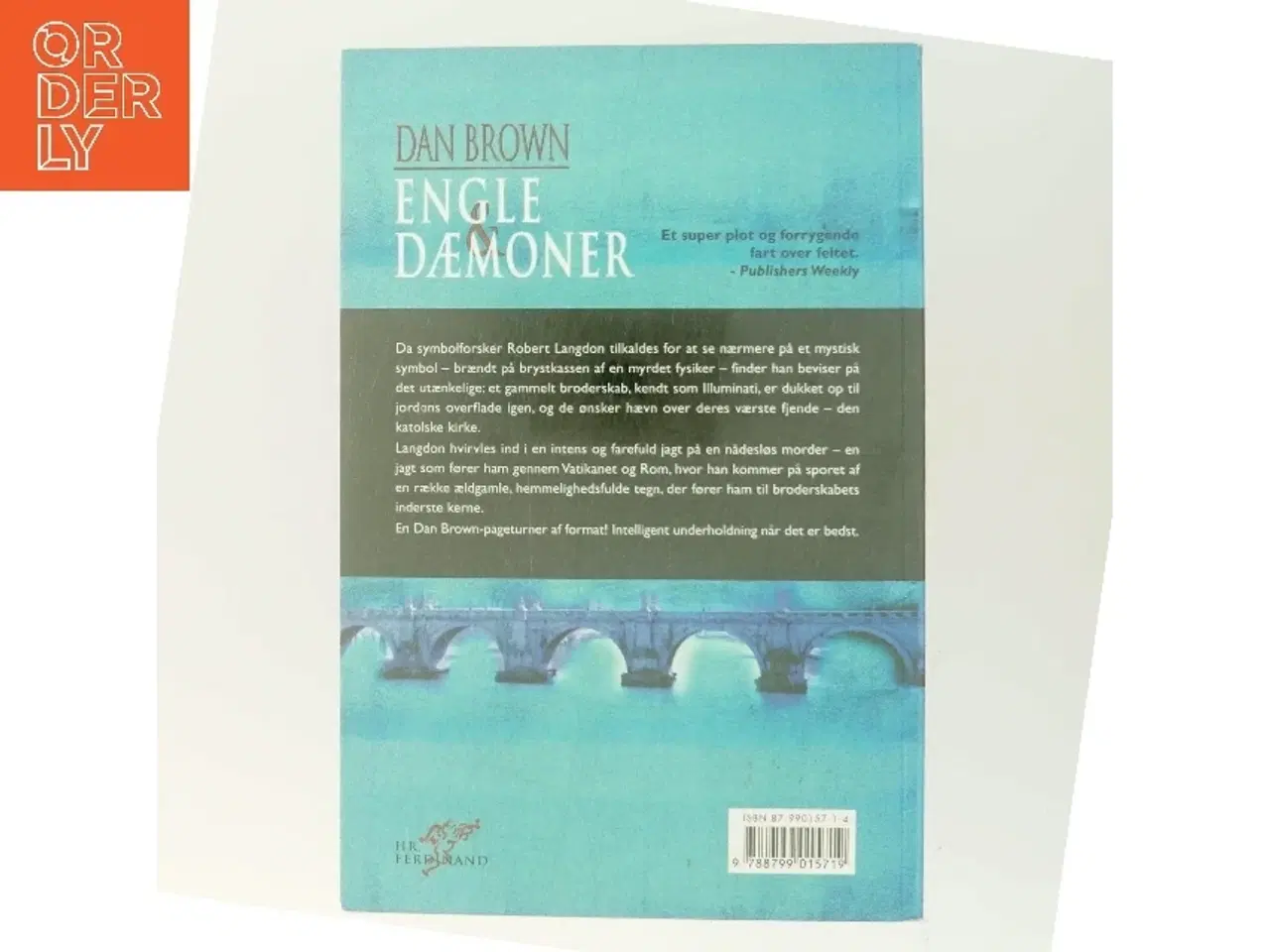 Billede 3 - Engle & dæmoner af Dan Brown (Bog)
