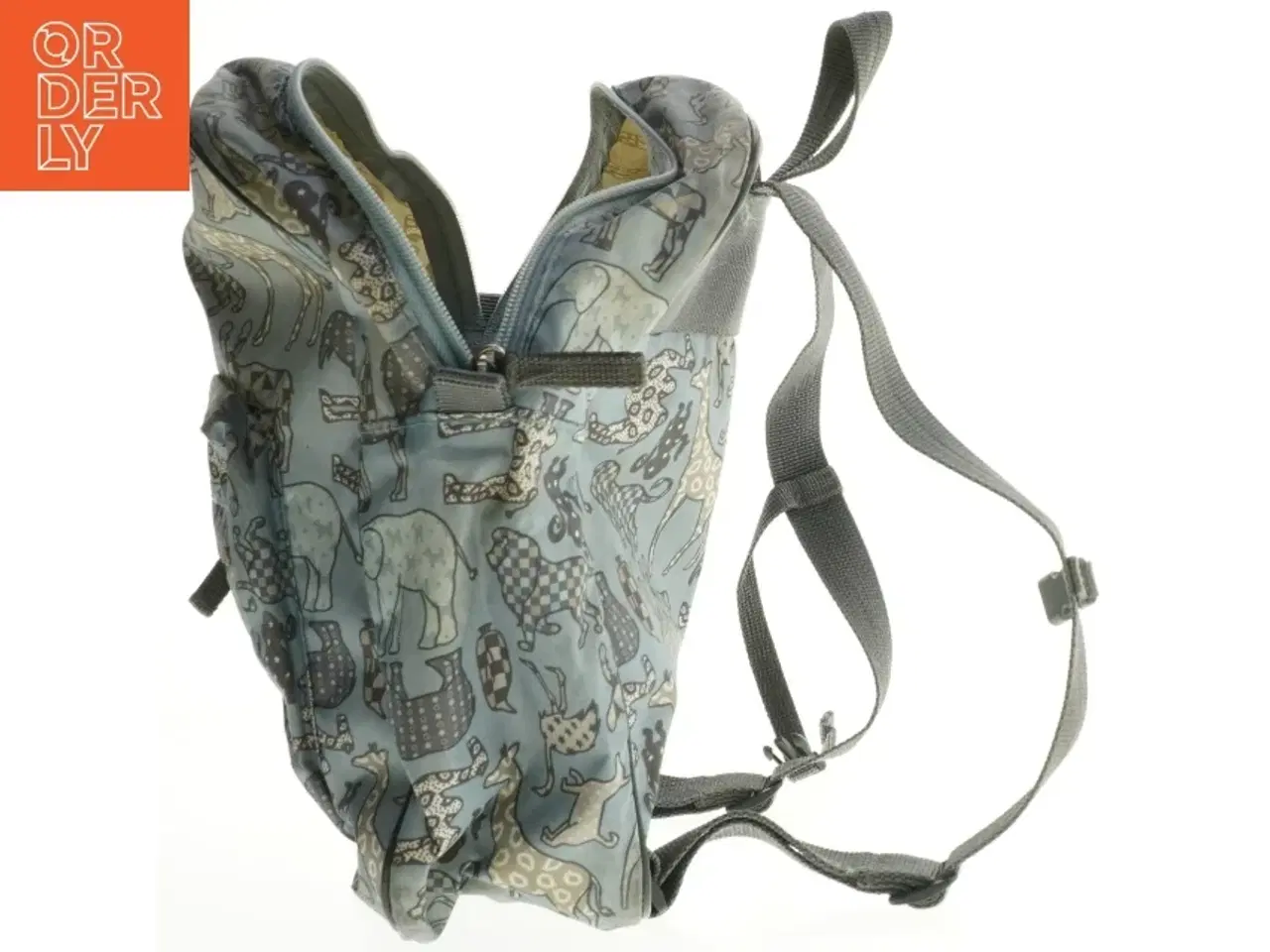 Billede 2 - Rygsæk med dyremotiv (str. 29x28 cm)