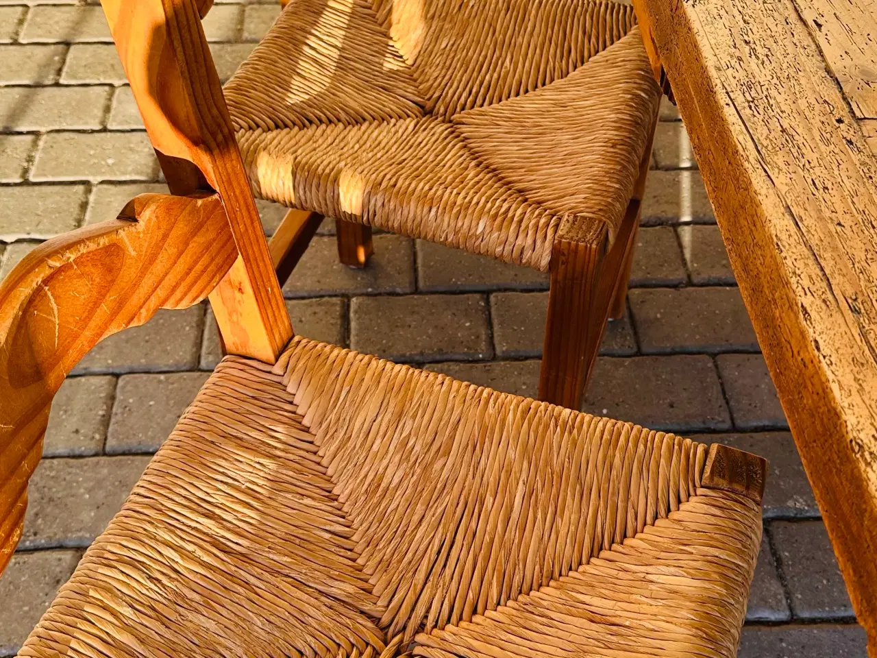 Billede 1 - Spisebord med stole, Mexican style