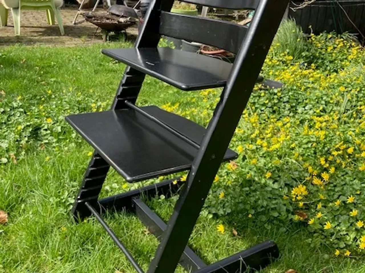 Billede 3 - Trip Trap stol, sort