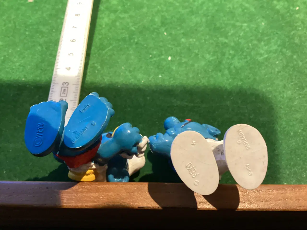 Billede 7 - Smølfer- bamse samt 6 små smølfefigurer