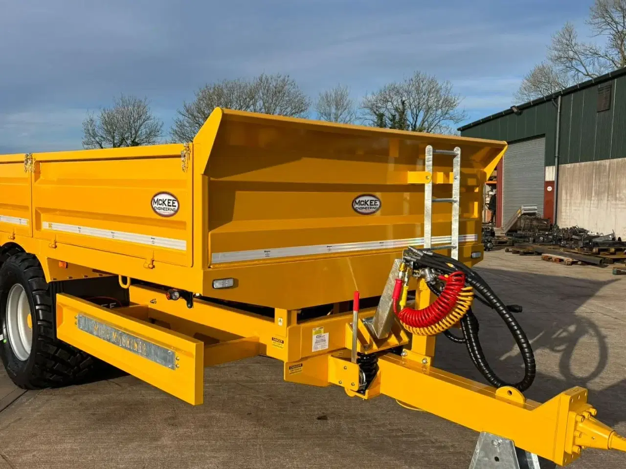 Billede 8 - McKee 16T entrepenørvogn med nedfoldbare sider