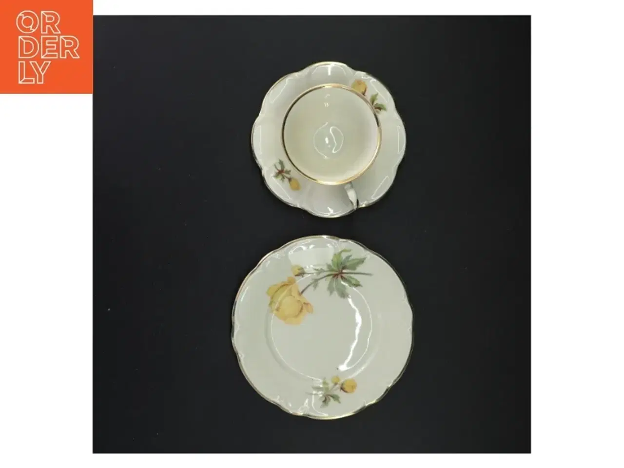 Billede 3 - Porcelænskop og underkop fra Antoinette (str. 16 x 9 cm)