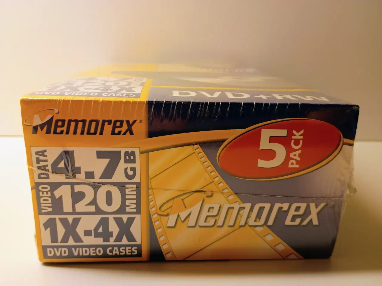 Billede 2 - 5 stk. Memorex DVD+RW (genskrivbare DVD'er)