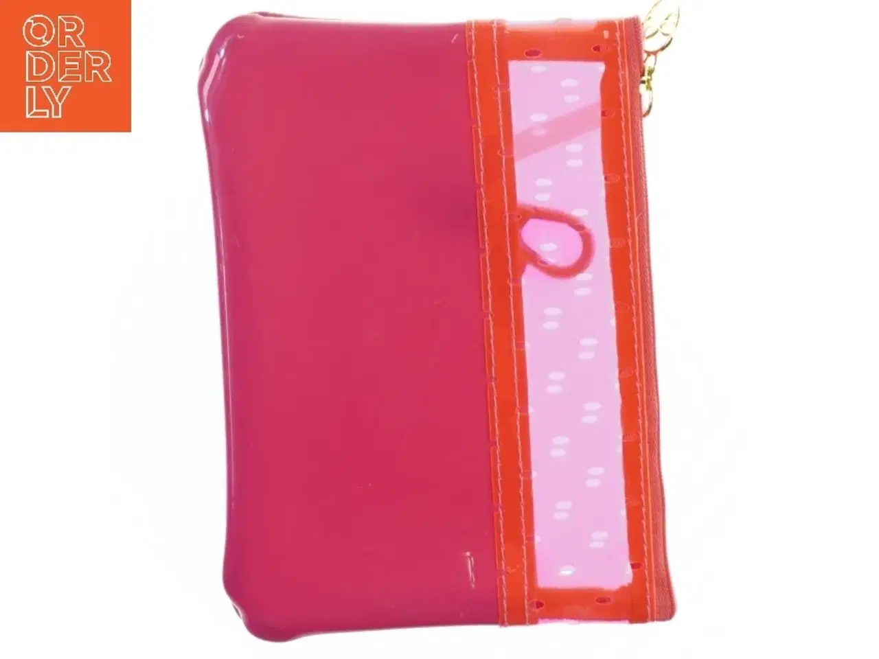 Billede 3 - Pink taskepung i plast (str. 20 x 13 cm)