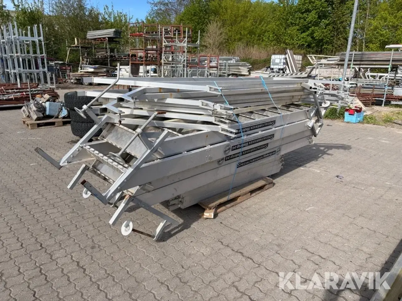 Billede 1 - Trapper Specielfabrikken Vinderup metal til skurvogn