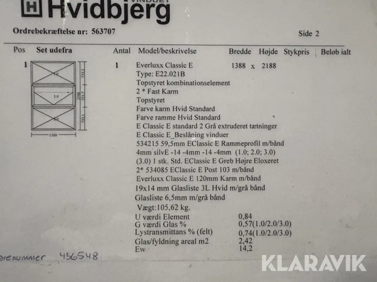 Billede 11 - Vinduer Hvidbjerg - 2 styks