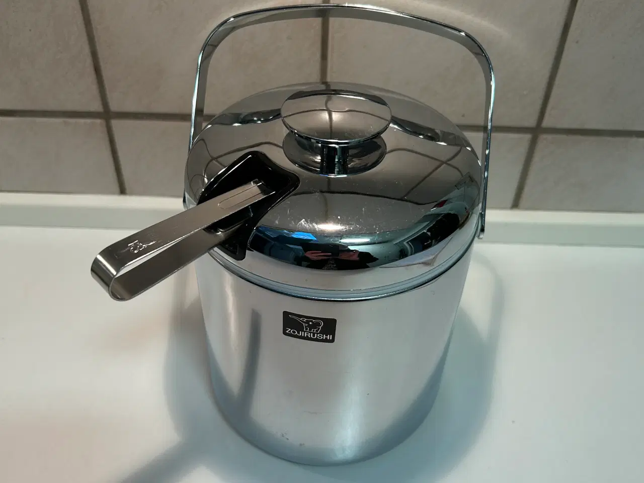 Billede 1 - Isspand med tang i låg