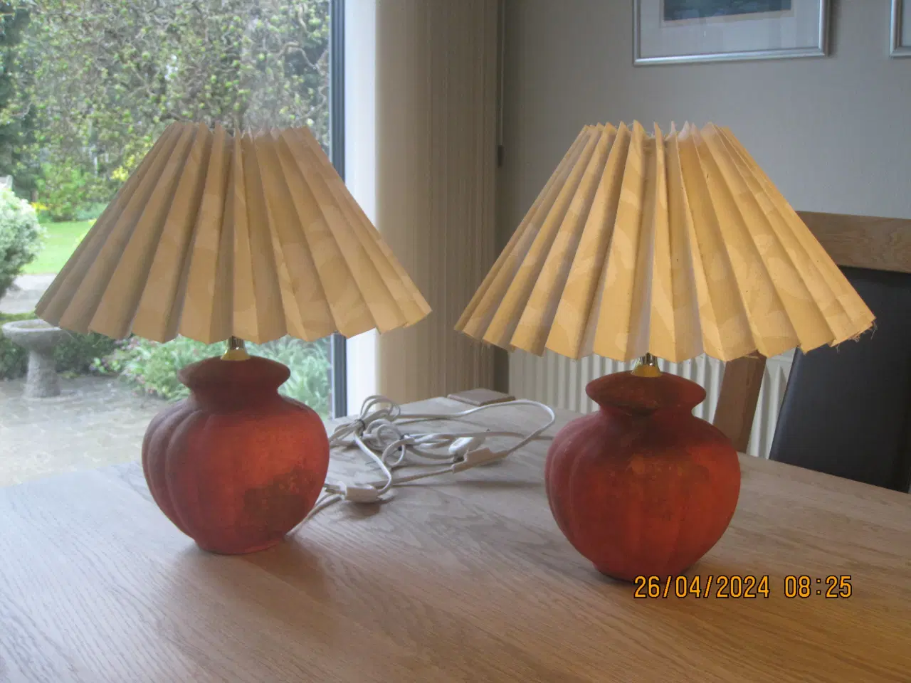 Billede 1 - Bordlampe i keramik