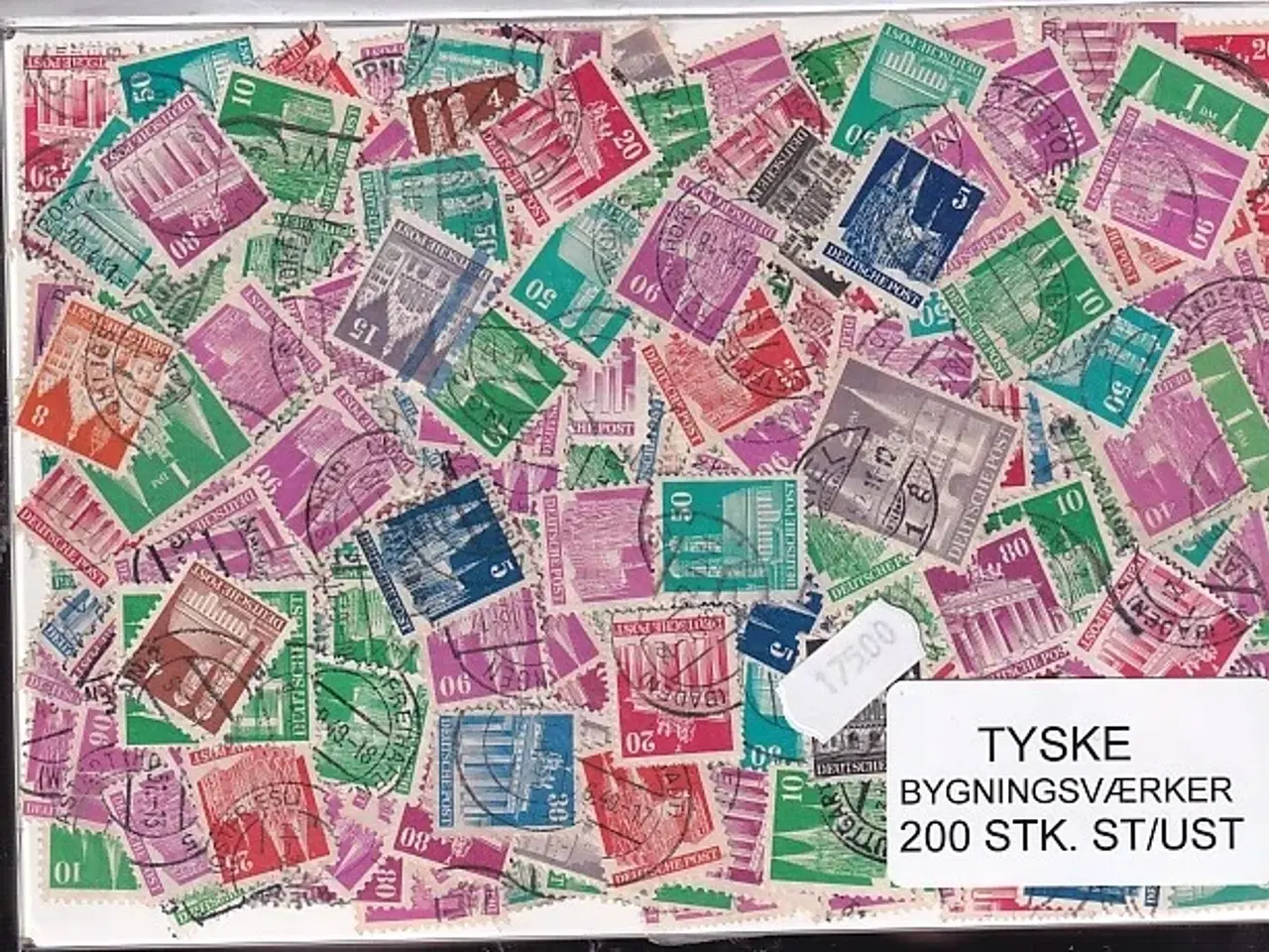 Billede 1 - Tyske Bygningsværker. 200 Stk. St/ust.
